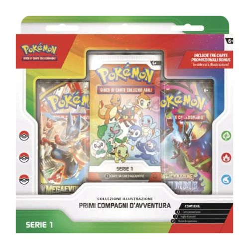 POKEMON – Primi Compagni d’ Avventura  S3 2026 ITA –  Collezione Illustrazione In Box (20x18cm)…x1…x50